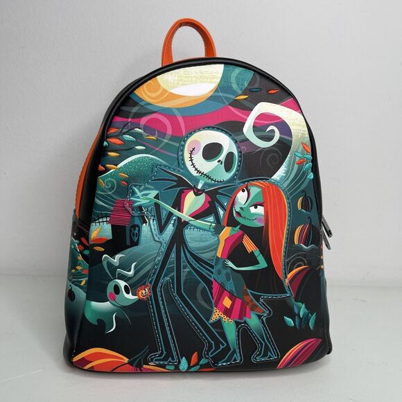 Loungefly Disney Nightmare Before Christmas Simply Meant To Be Mini Backpack - Picture 1 of 8